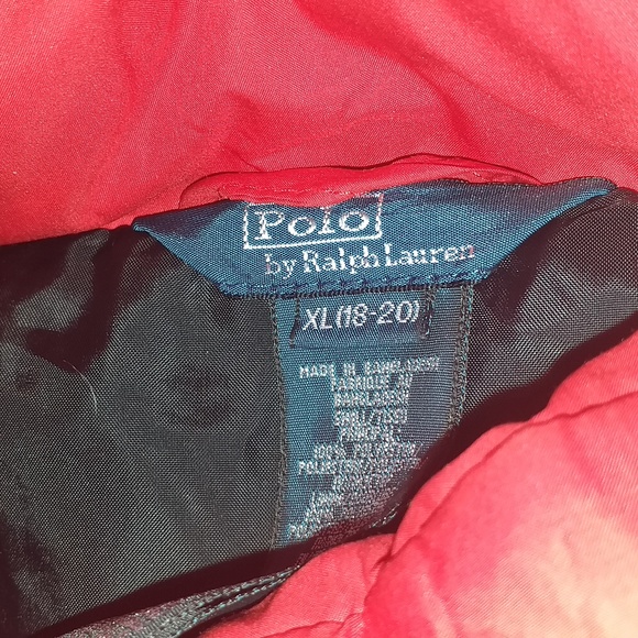 *Sold* Polo Red Puffer Jacket - Picture 3 of 5